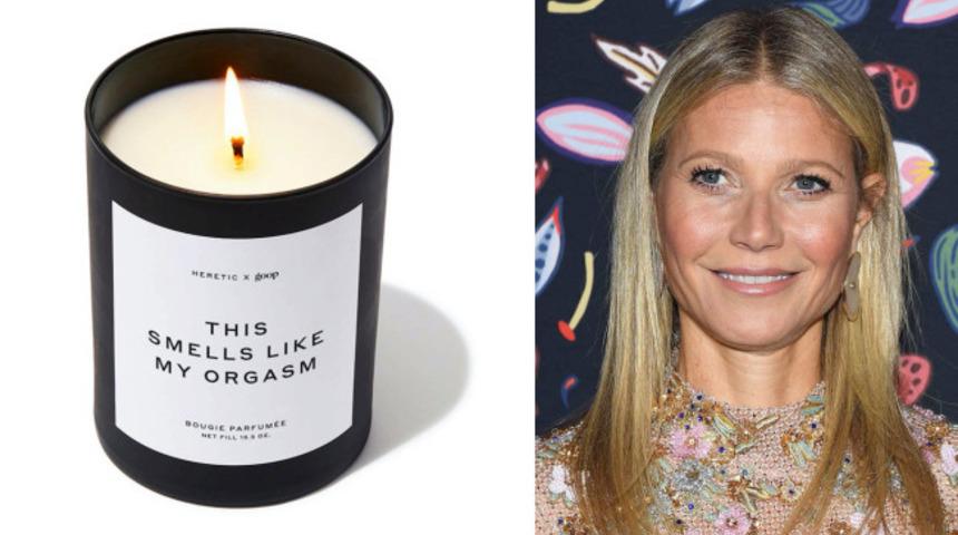 Gwyneth Paltrow, şimdi de orgazm kokan mum satıyor
