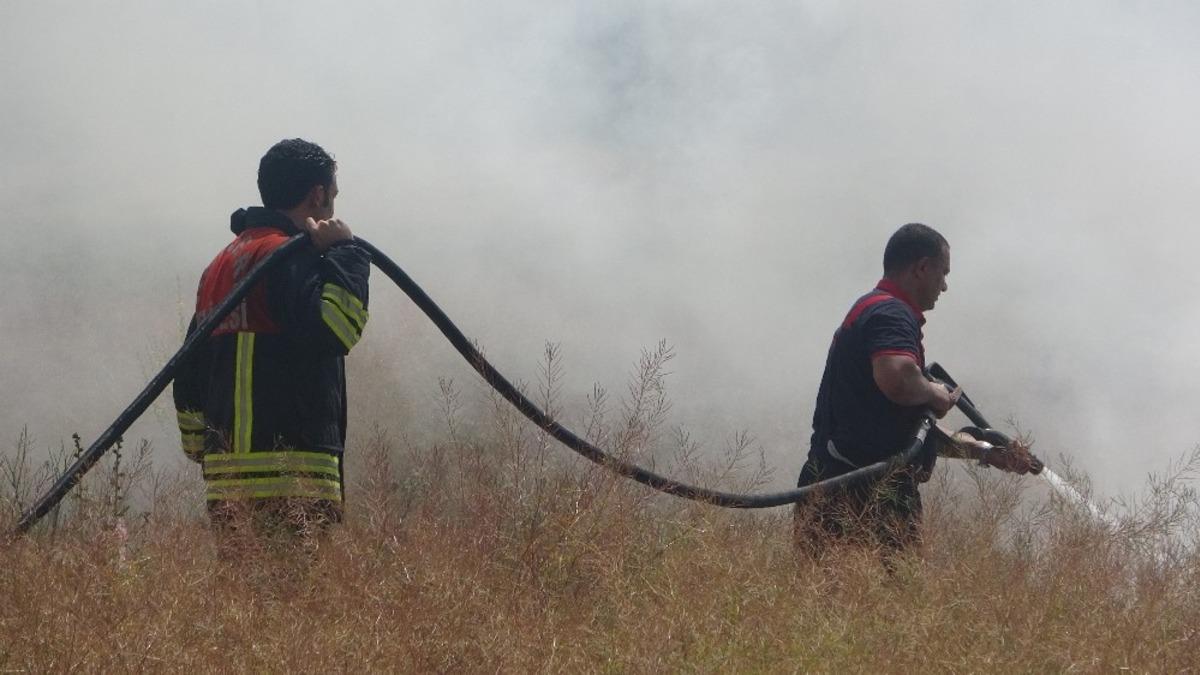 Suriyelilerin kaldığı evde yangın &ccedil;ıktı