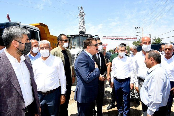 Malatya Büyükşehir Dilek Mahallesi’nin yol sorununu çözüyor G1