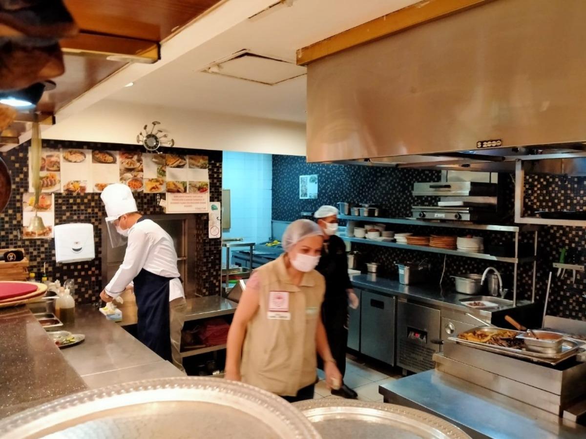 Ankara&rsquo;da lokantalara korona vir&uuml;s denetimi