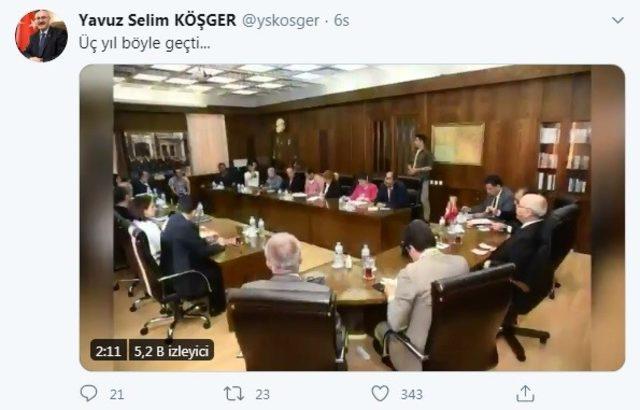 Vali Köşger’den Duygulandıran Paylaşım