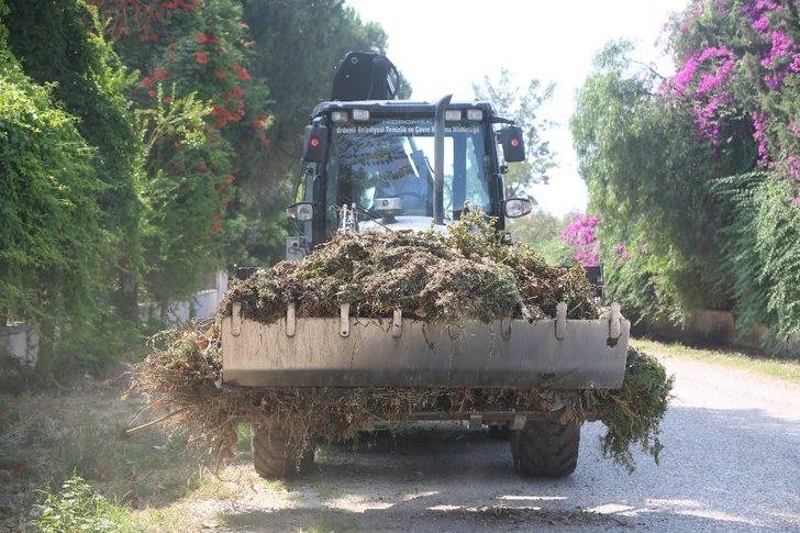 Erdemli’de sosyal alanlar temizleniyor G3