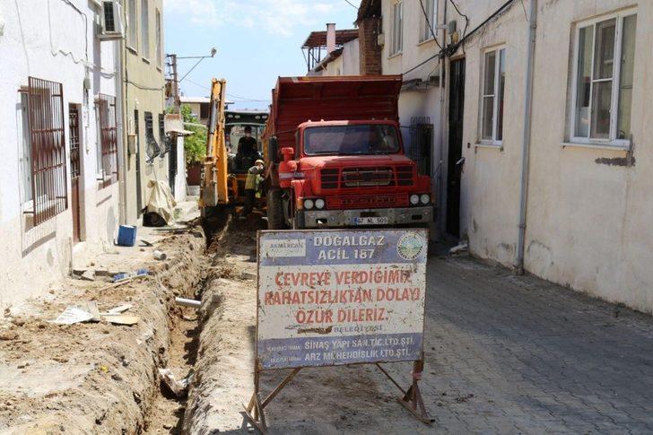 Edremit’te doğalgaz çalışmaları devam ediyor G5