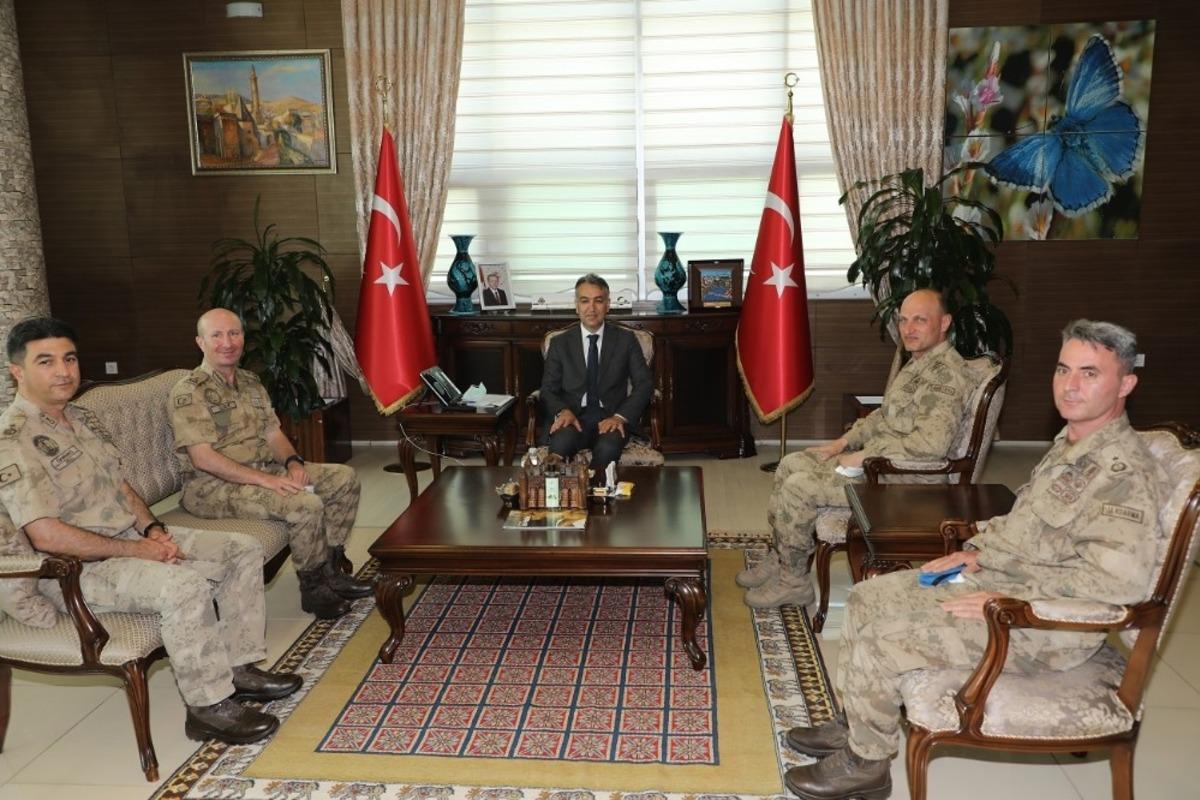 Tuğgeneral Ersoy&rsquo;dan Vali &Ccedil;ağatay&rsquo;a ziyaret