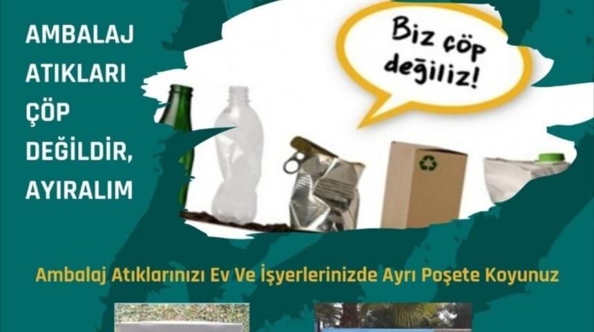 Ambalaj atıklarımızı ayıralım, geleceğe değer katalım