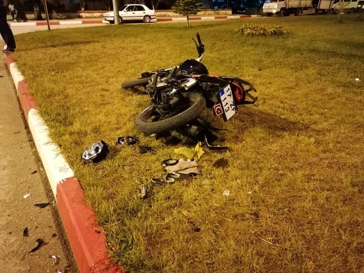 &Ccedil;an&rsquo;da trafik kazası: 1 yaralı