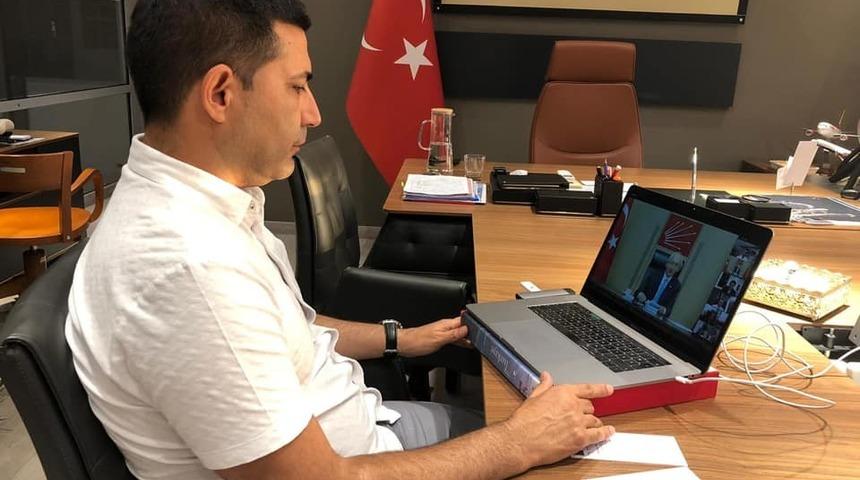 Başkan G&uuml;nel, Kılı&ccedil;daroğlu&rsquo;nun telekonferans y&ouml;ntemiyle ger&ccedil;ekleştirdiği toplantıya katıldı