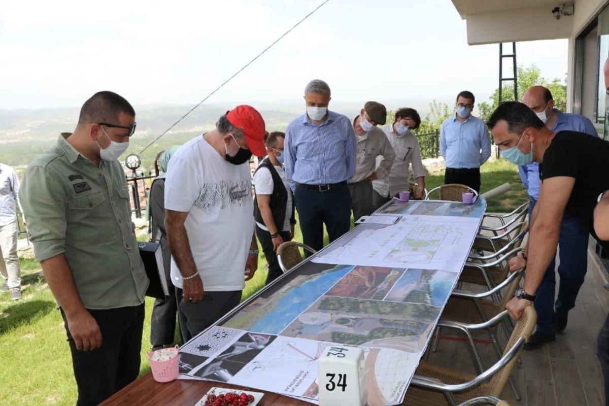Arkeopark projesi &ccedil;alışması