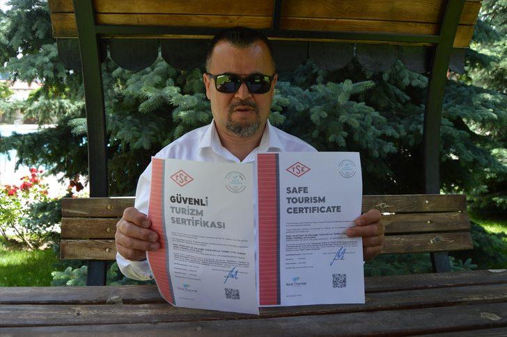 Afyonkarahisar'da güvenli turizm sertifikalı ilk termal otel yarın açılıyor G2