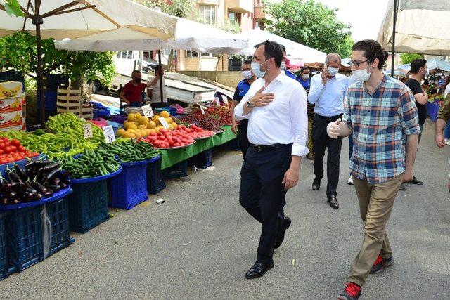 Başkan Yüksel’den sosyal mesafe vurgusu