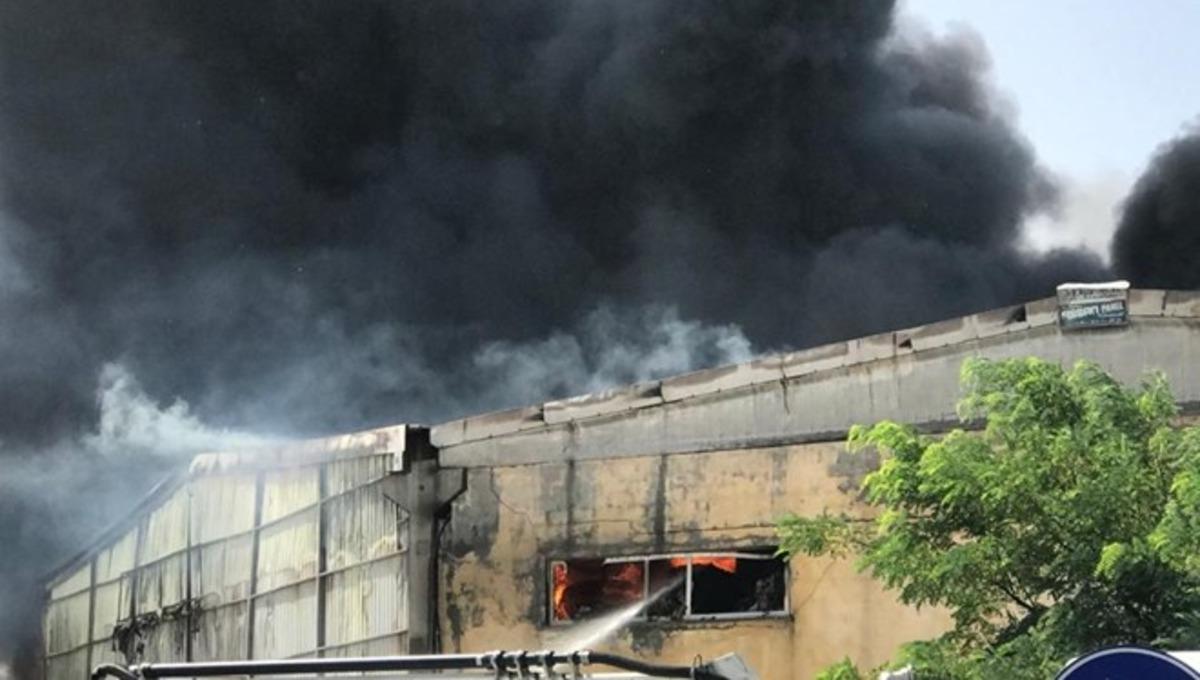 Gaziantep OSB'de fabrika yangını