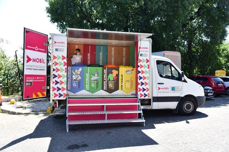 Mobil Atık Aracı Kadıköy yollarında G2