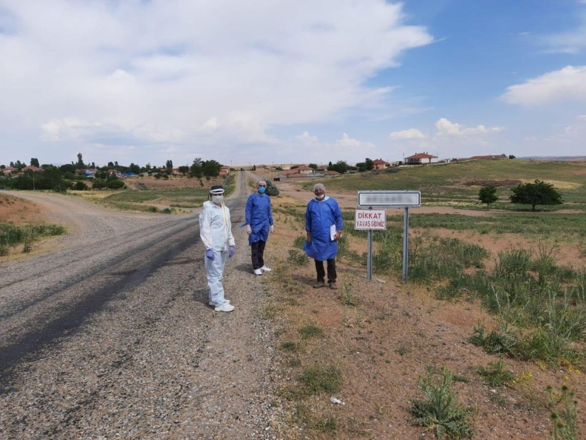 Kırşehir Halk Sağlığı ekipleri, 22 ekiple saha taramasını s&uuml;rd&uuml;r&uuml;yor