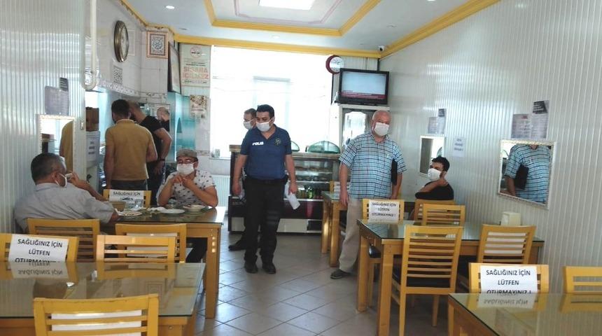 Hisarcık&rsquo;ta işyerlerine Korona vir&uuml;s denetimi