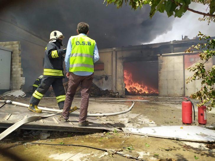 Gaziantep OSB'de fabrika yangını G2