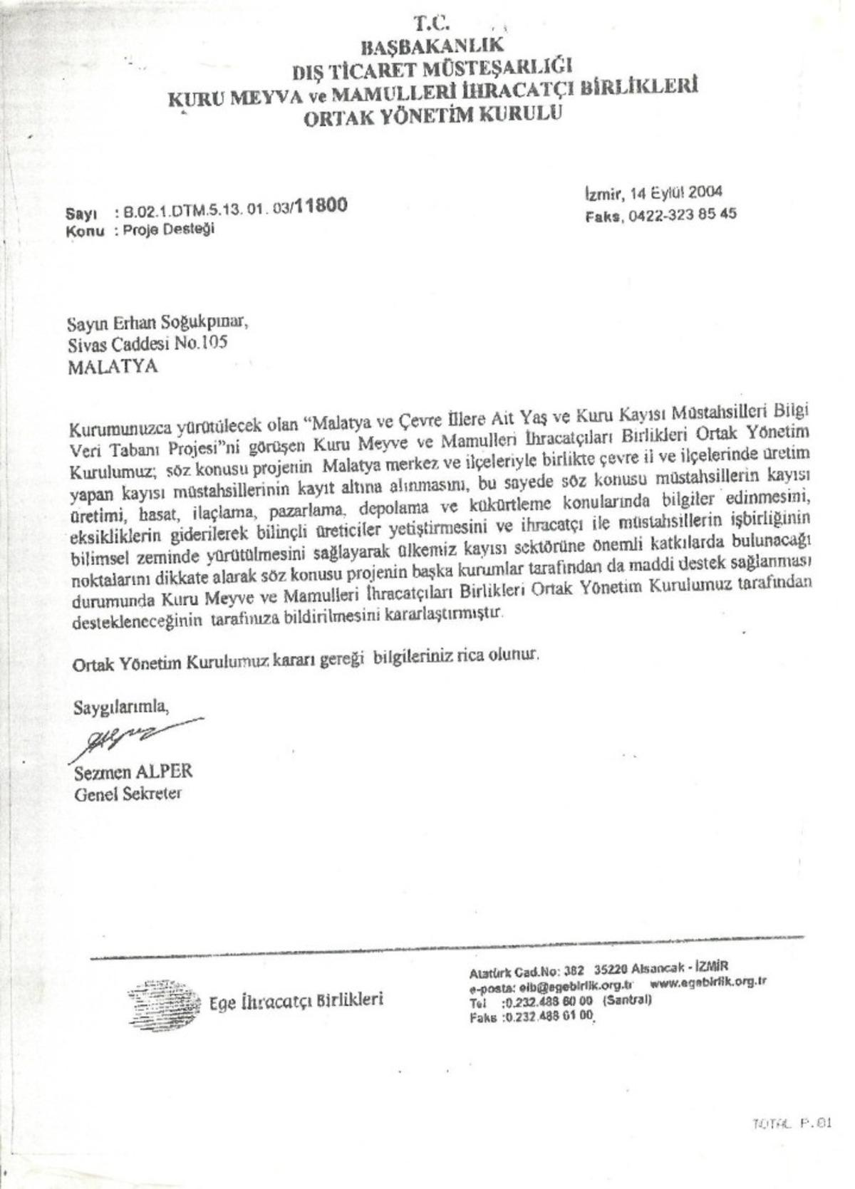 Kayısı rekoltesi tartışmalarına Kayısı Derneği de katıldı