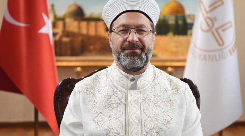 Diyanet İşleri Başkanı Ali Erbaş'tan maaş a&ccedil;ıklaması! Sosyal medyadan duyurdu