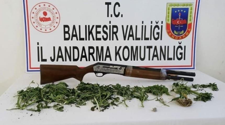 Edremit&rsquo;te kenevir operasyonu