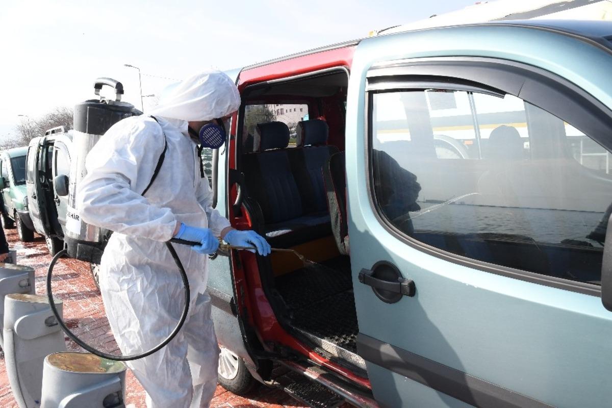 3 milyon metrekare alan dezenfekte edildi