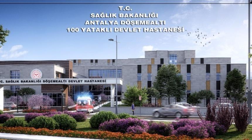 D&ouml;şemealtı Devlet Hastanesinde inşaat ihalesi aşaması