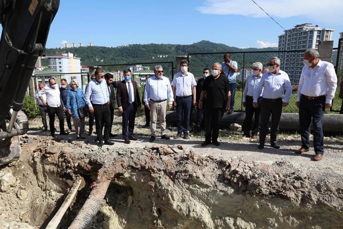 Fatsa&rsquo;da su sorunu &ccedil;&ouml;z&uuml;l&uuml;yor