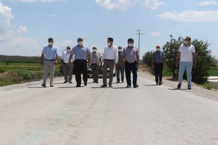 Yol çalışmasına muhtarlardan tam not G1