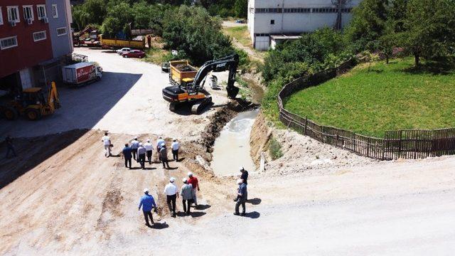 Battalgazi’de yeni imar yolunda asfalt serimi tamamlandı