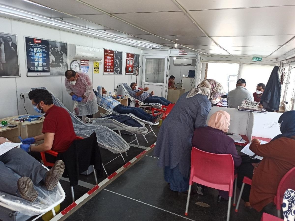 Şuhut&rsquo;ta kan bağışı kampanyasına yoğun ilgi
