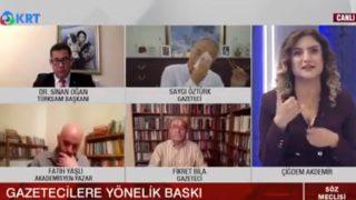 Gazeteci Saygı Öztürk, Bakan Soylu'ya yanıt verirken gözyaşlarını tutamadı