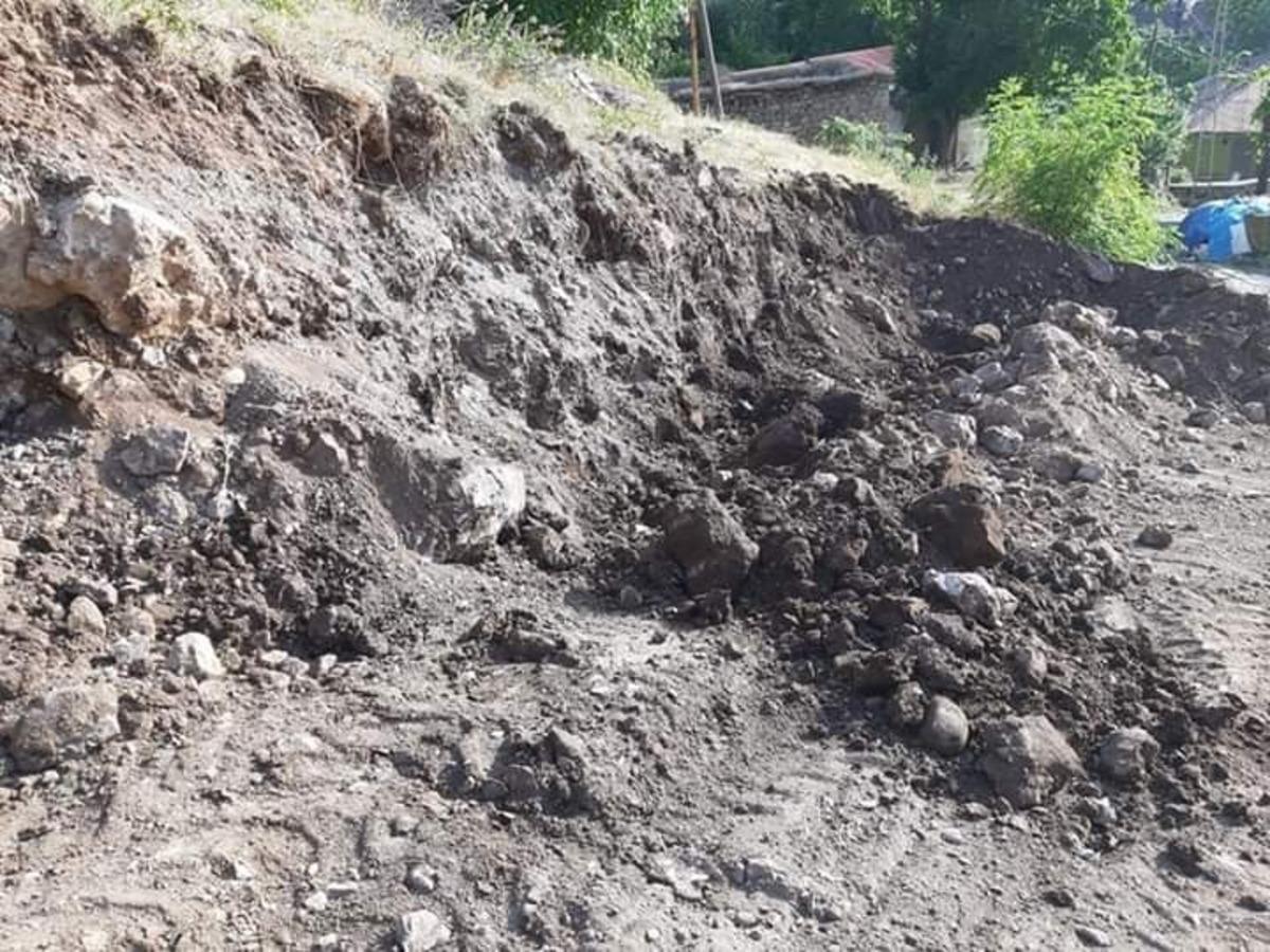 &Ccedil;ukurca Belediyesinden yol yapım &ccedil;alışması