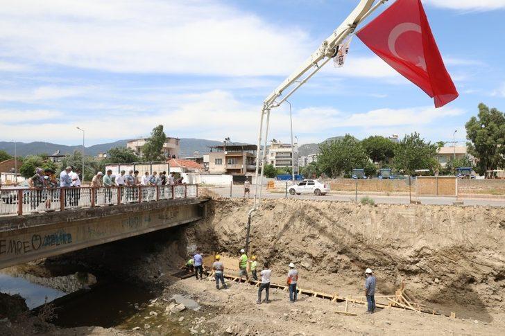 Söke Çayı Islahı’nda ilk beton atma işlemi gerçekleşti G2
