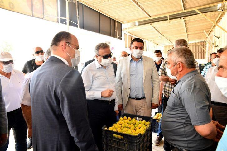 Vali Su, Mut ilçesinde incelemelerde bulundu G1