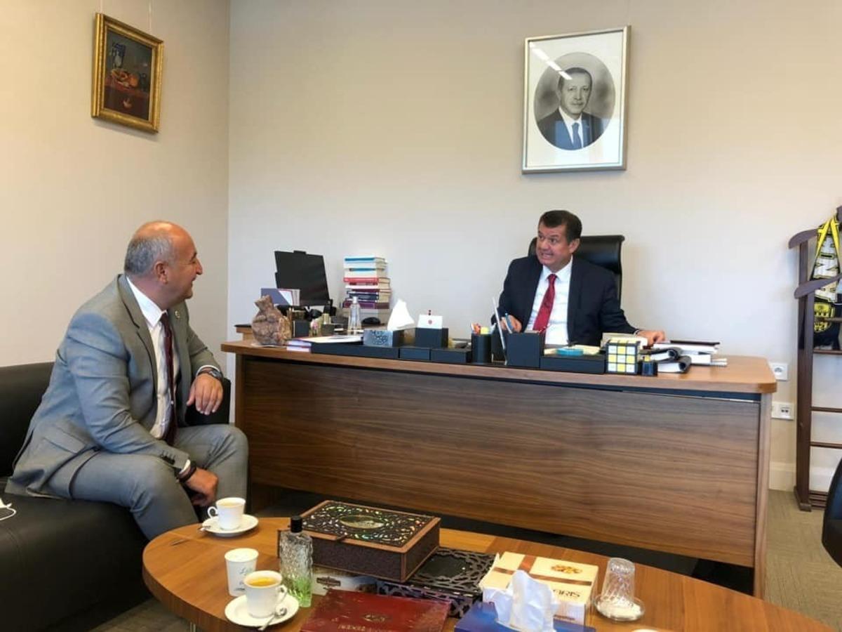 T&uuml;rkyılmaz&rsquo;dan Başdanışman Sert&ccedil;elik&rsquo;e ziyaret