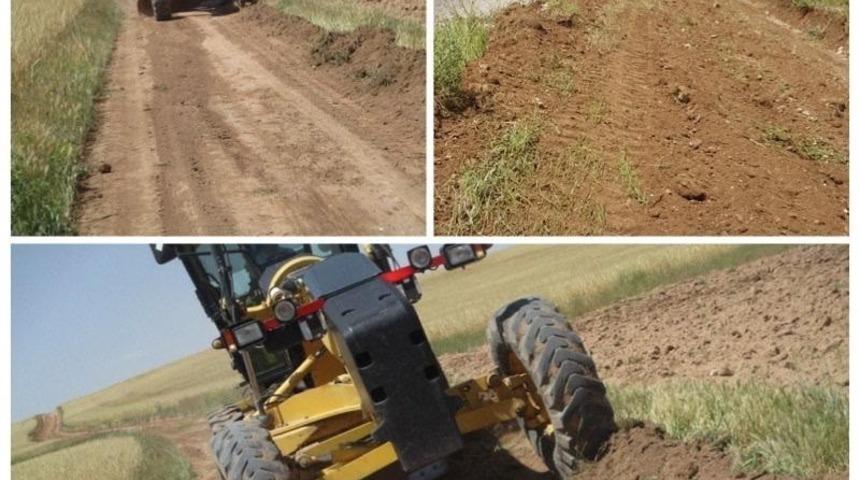 İl &Ouml;zel İdaresi, k&ouml;y yol yapım &ccedil;alışmalarını s&uuml;rd&uuml;r&uuml;yor