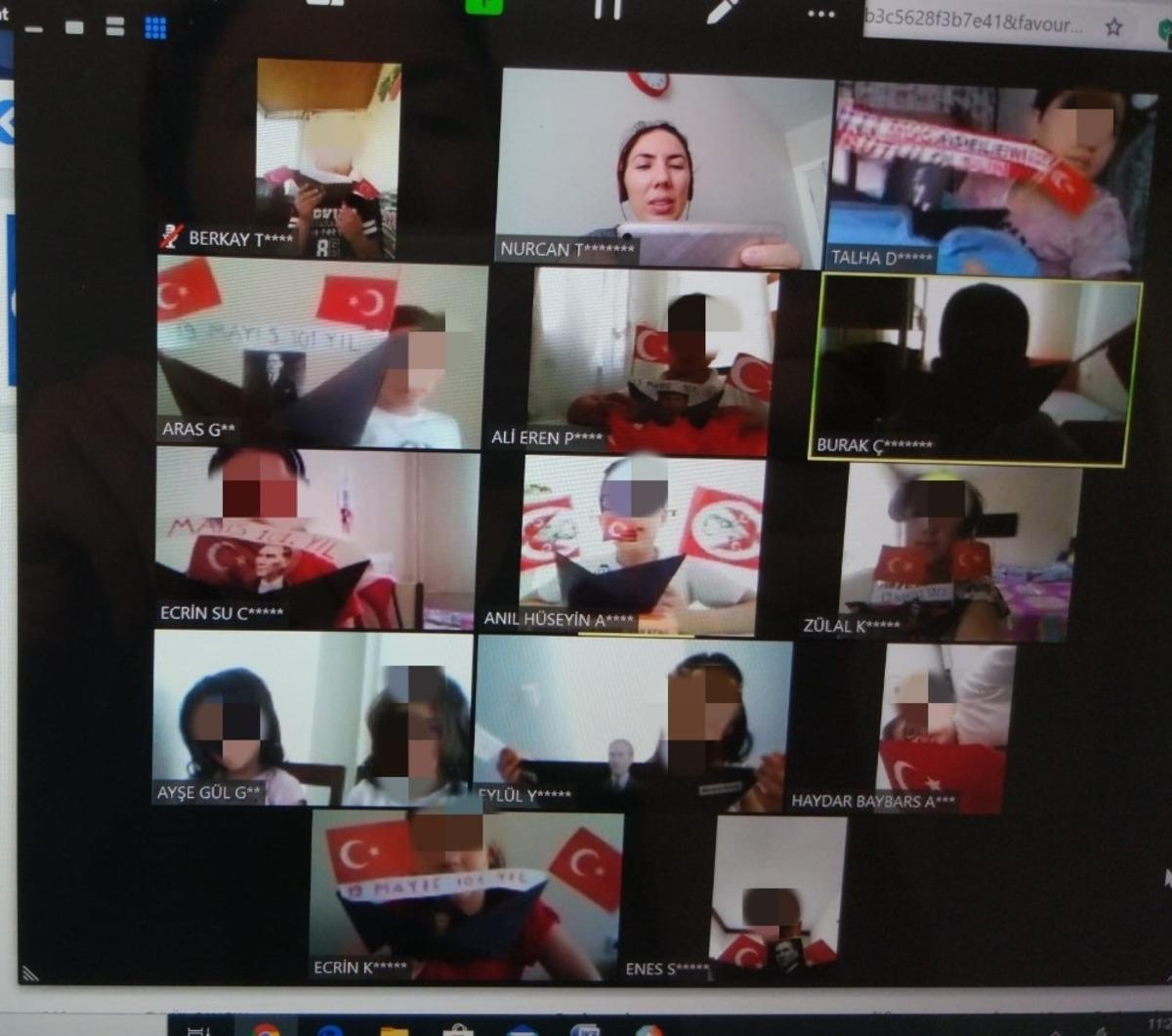 Atat&uuml;rk İlkokulu e-twinning projesi ile uzaktan eğitim s&uuml;recini tamamladı