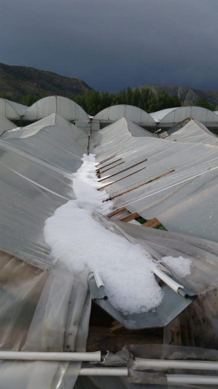 Sağanak ve dolu yağışı tarım arazilerine büyük zarar verdi G3