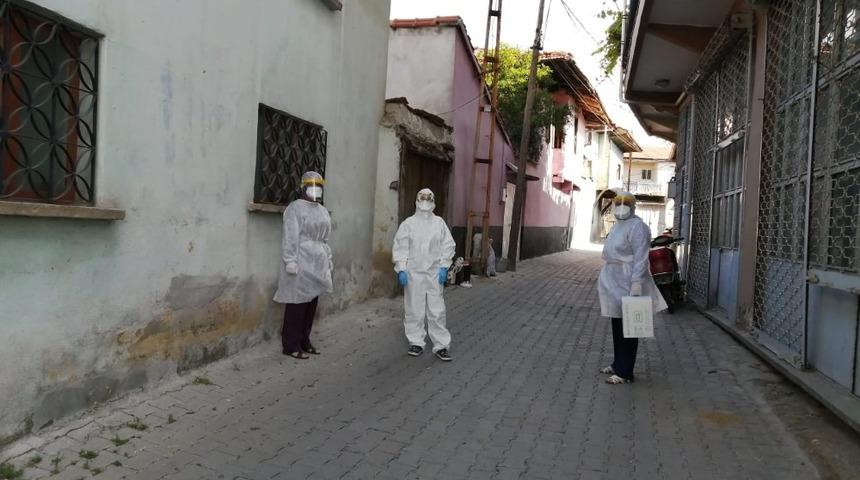 Kula&rsquo;da 48 adreste antikor testleri yapıldı