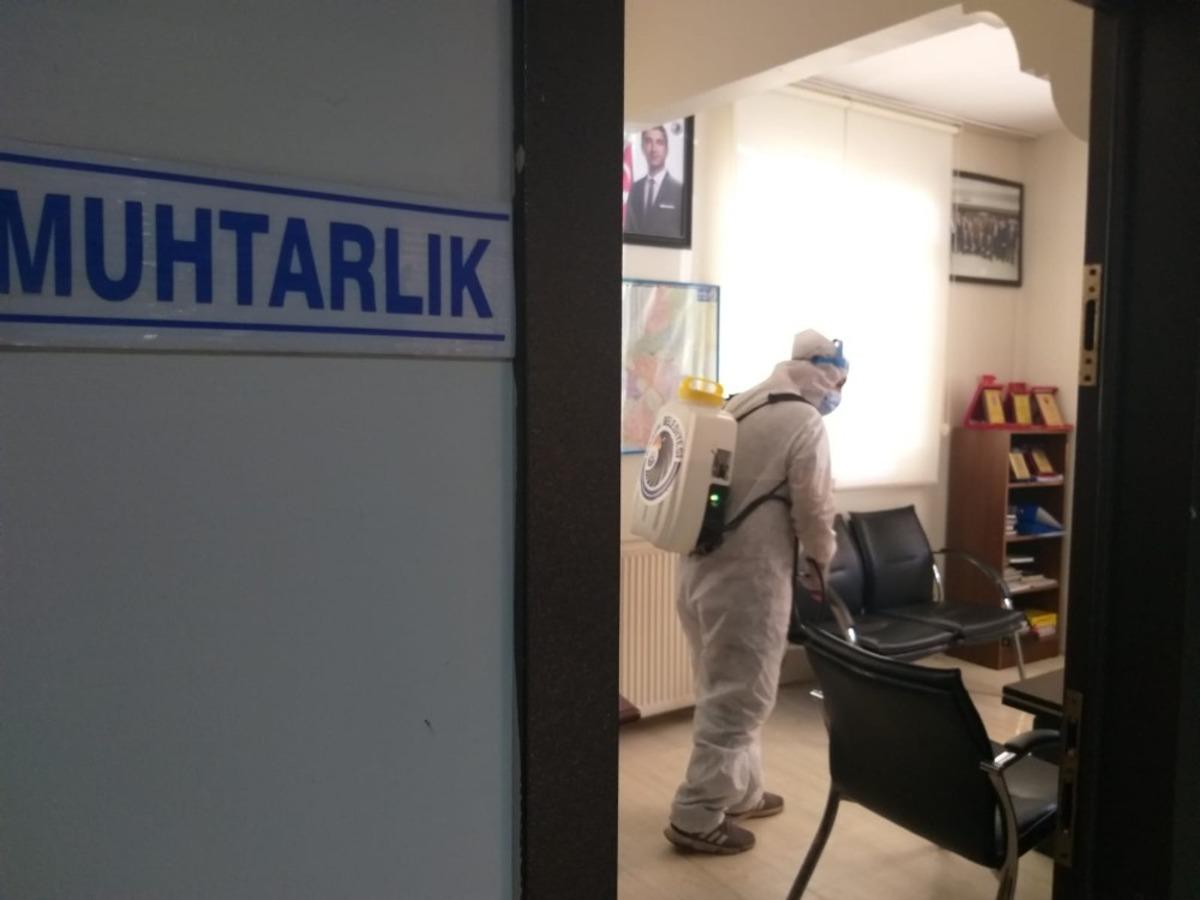 Kartal&rsquo;da dezenfekte &ccedil;alışması devam ediyor