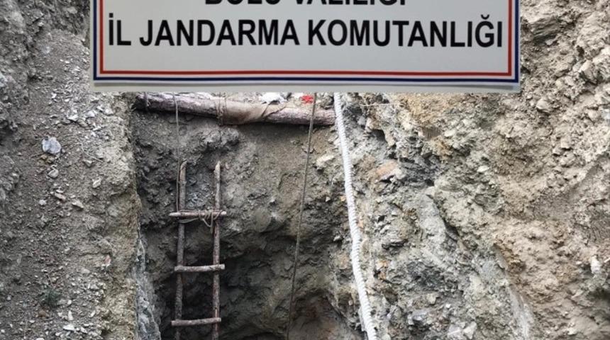 Bolu’da, kaçak kazı operasyonu: 10 gözaltı