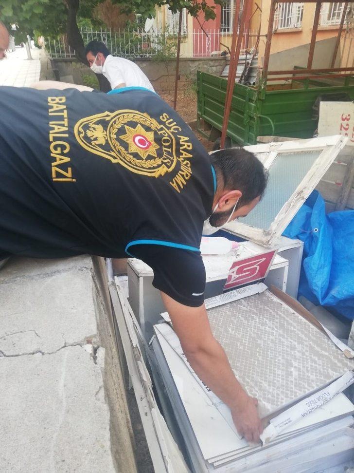 Çaldığı inşaat malzemelerini evinde kullanmış G1