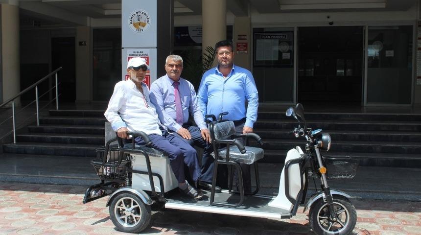 Kahta Belediyesinden engelli vatandaşa destek