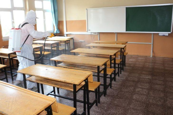 Atakum Belediyesi LGS öncesi okulları dezenfekte etti G2