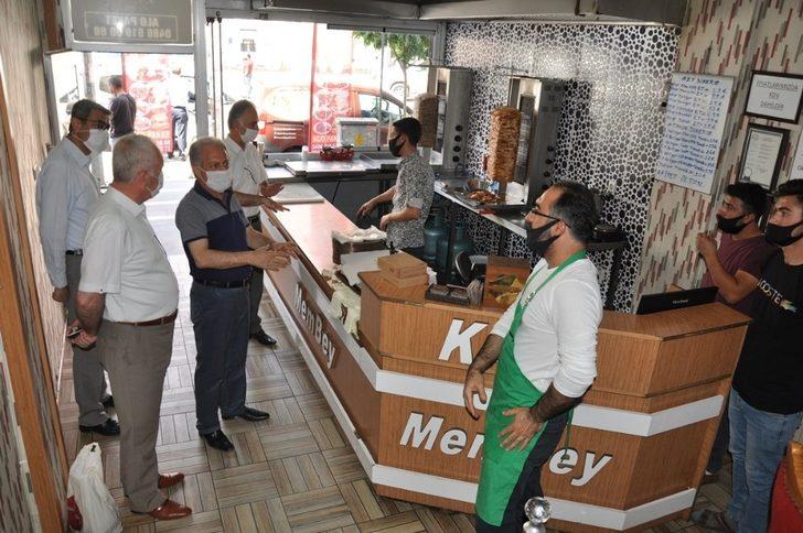 Cizre’de maske ve sosyal mesafe denetimi G1