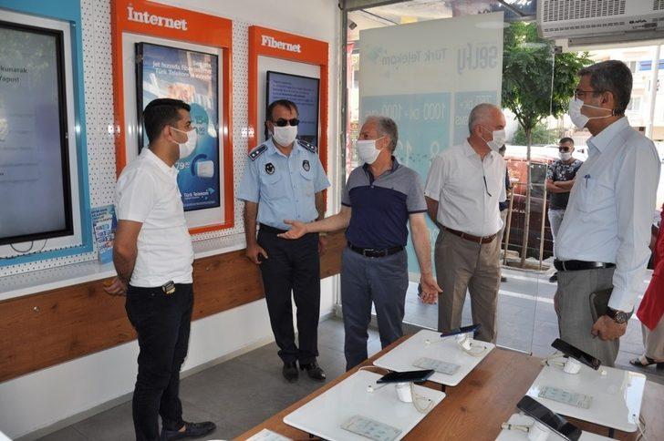 Cizre’de maske ve sosyal mesafe denetimi G2