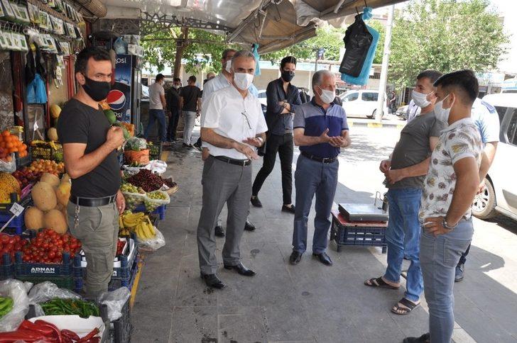 Cizre’de maske ve sosyal mesafe denetimi G4