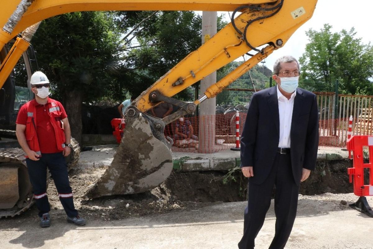 Karab&uuml;k&rsquo;te su baskınlarını ortadan kaldıracak proje start aldı