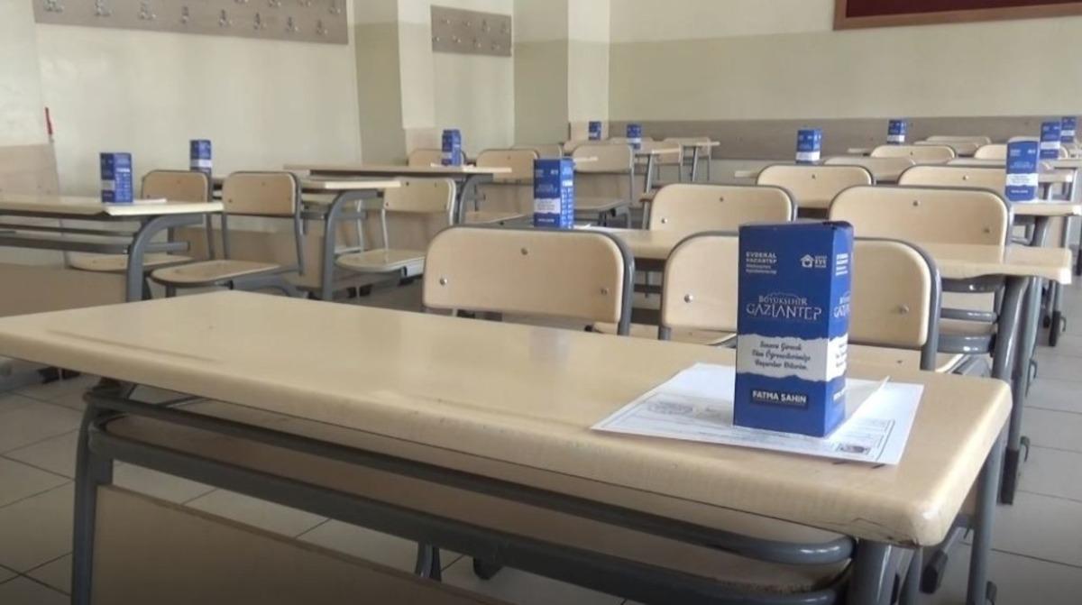 Gaziantep&rsquo;te okullar LGS sınavına hazır