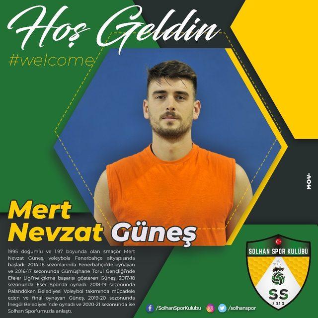 Solhan Spor, Mert Nevzat Güneş ile anlaştı