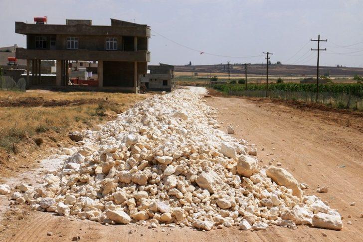 Akçakale - Suruç çevre yolu stabilize çalışmaları başladı G1