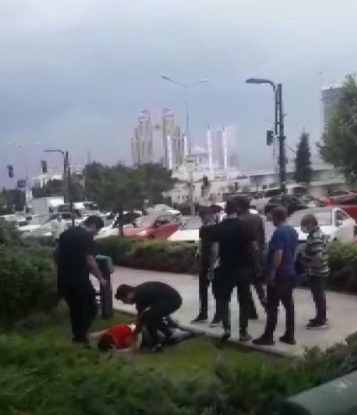 Dolandırıcılık iddiasına cadde ortasında feci dayak G1